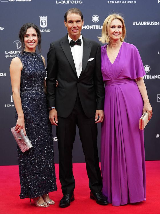 Xisca Perelló, Rafael Nadal y Ana María Parera acuden a los Premios Laureus del Deporte 2024. (LP)