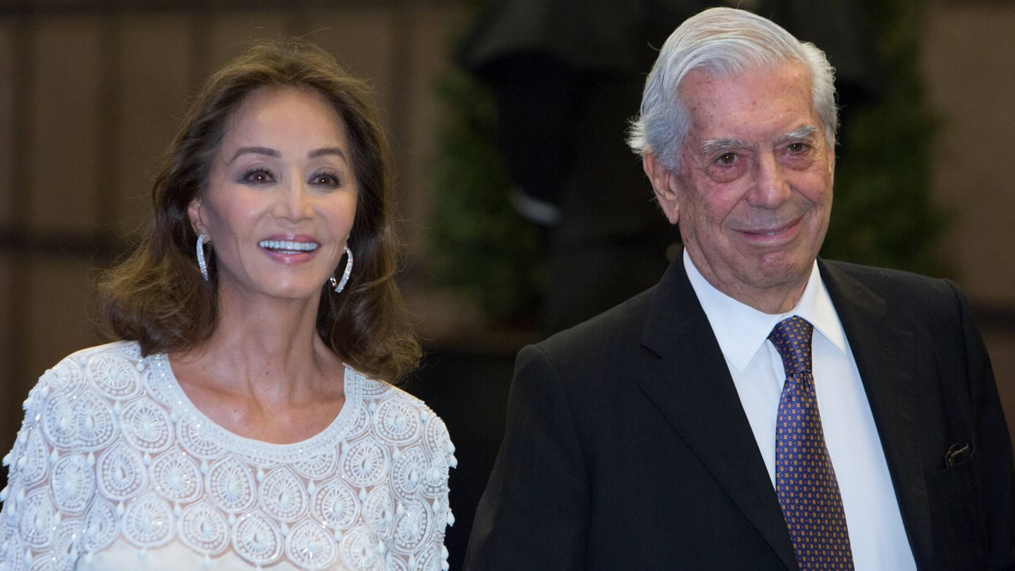 Isabel Preysler y Mario Vargas Llosa, en una imagen de archivo. (Getty)
