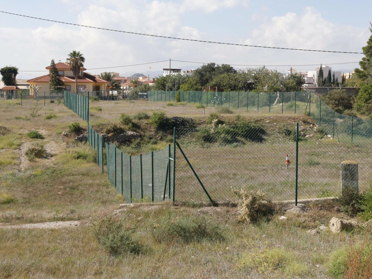 Foto: Zona vallada en el municipio de Palomares, Almería. (EFE/Carlos Barba)