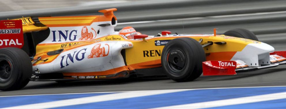 Foto: Renault, Piquet, es último en la primera jornada de Jerez