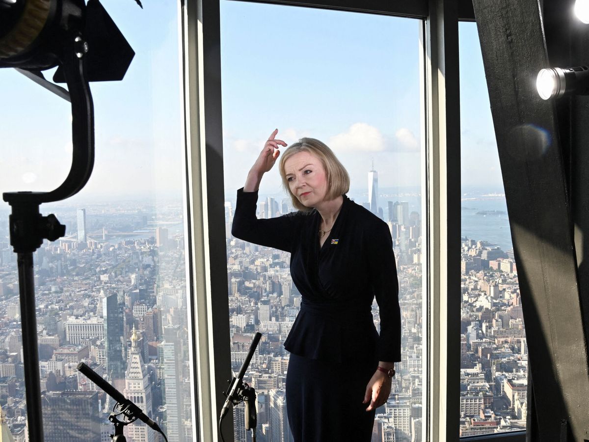 Foto: La ex primera ministra de Reino Unido Liz Truss. (Reuters/Pool/Toby Melville)