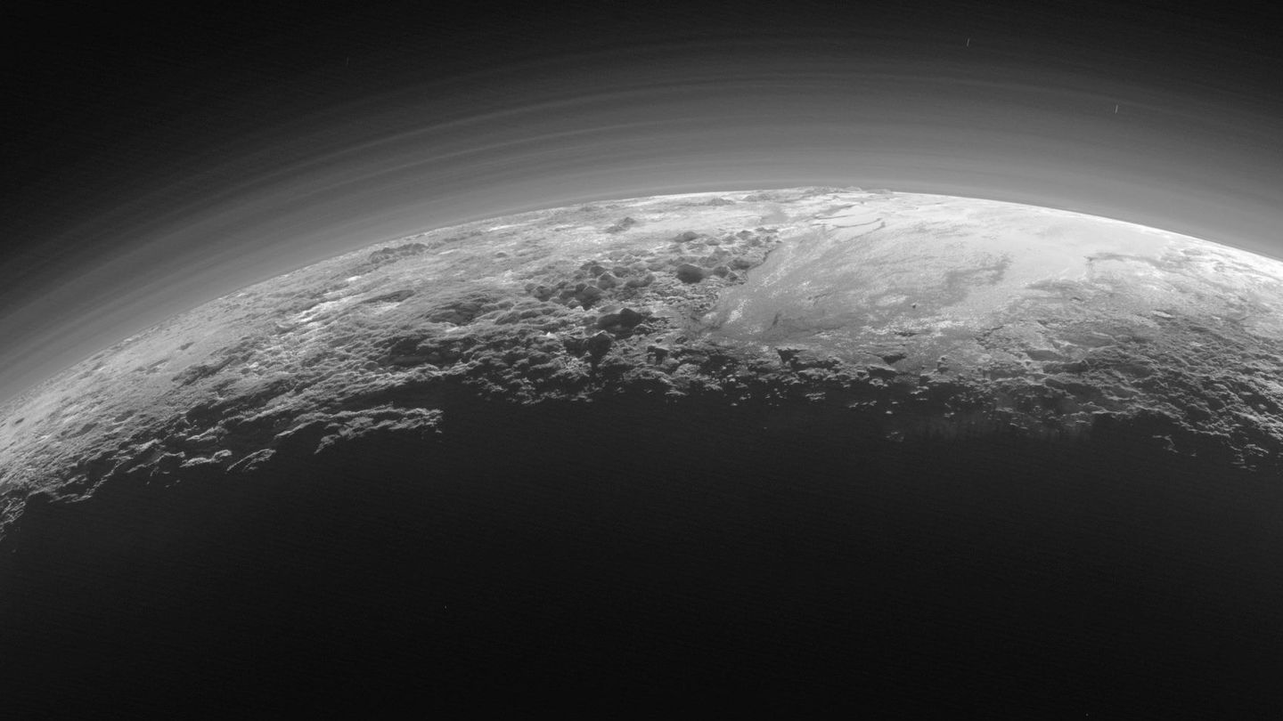 Fotografía de Plutón, que pasó a ser un 'planeta enano' (Foto: NASA)