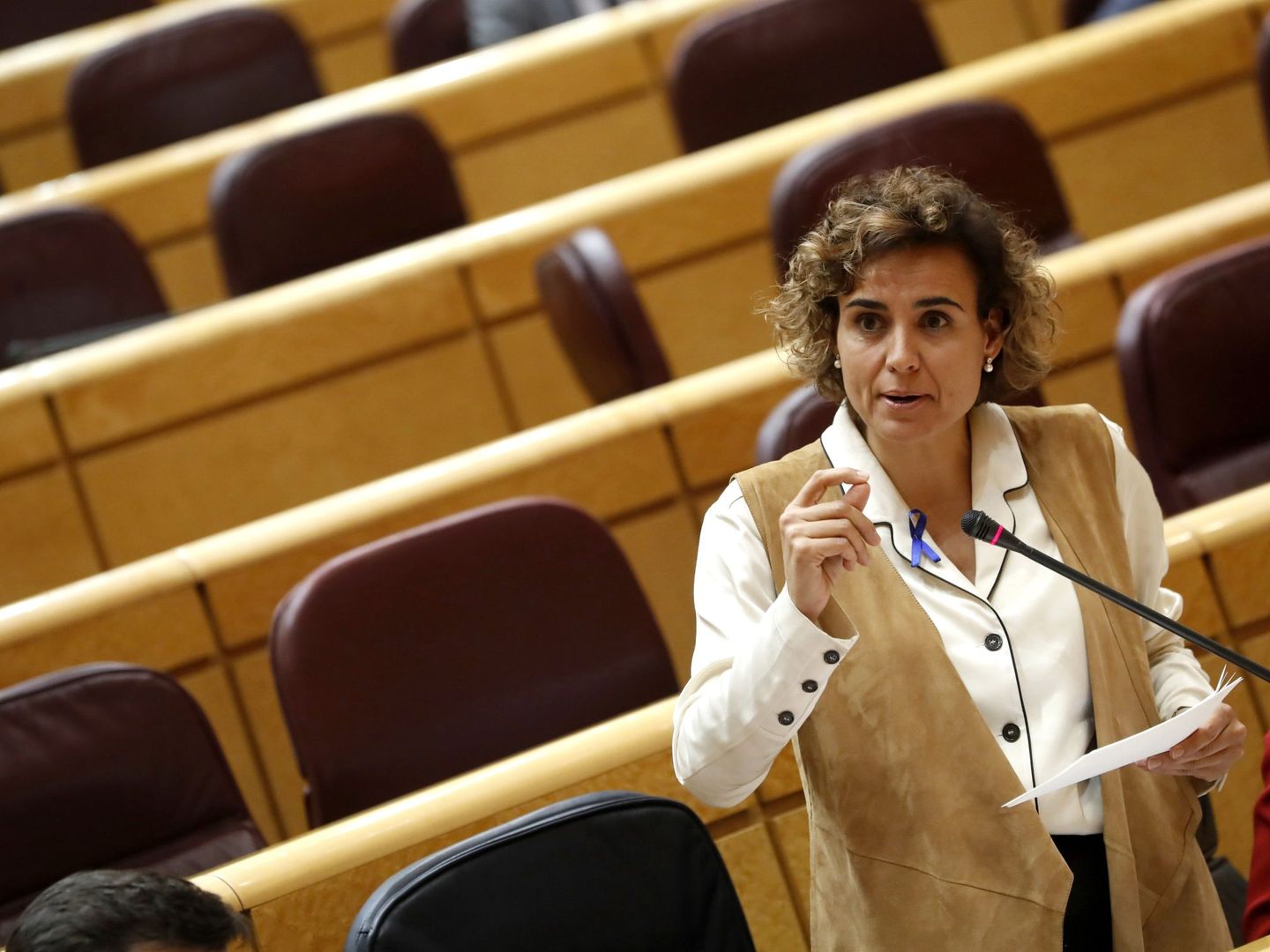 La ministra de Sanidad, Servicios Sociales e Igualdad de España, Dolors Monserrat (Foto: EFE)
