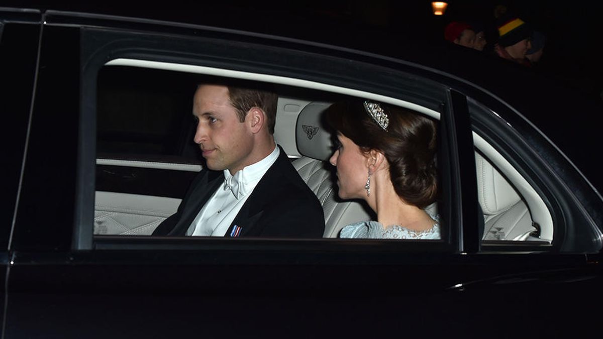 La duquesa de Cambridge luce por primera vez la tiara favorita de Lady Di