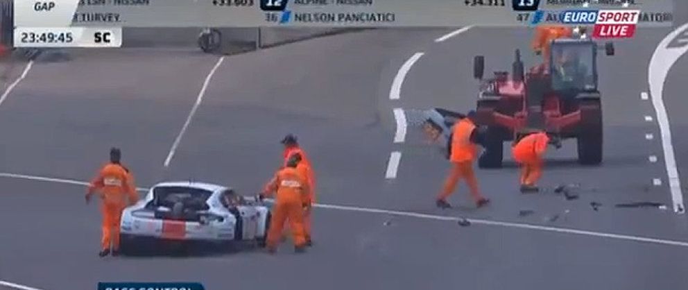 Foto: Muere el danés Simonsen tras sufrir un accidente en las 24 Horas de Le Mans