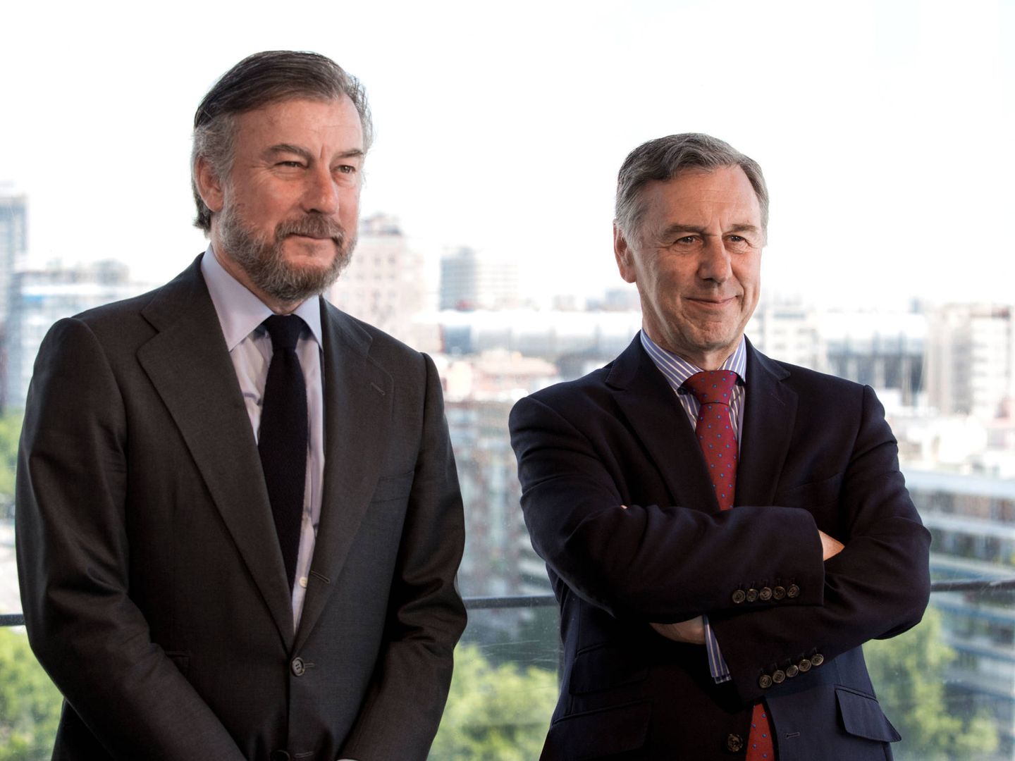 Rafael Merry del Val y Stephen Newman compartieron el puesto de consejero delegado el primer año de Savills-Aguirre Newman.