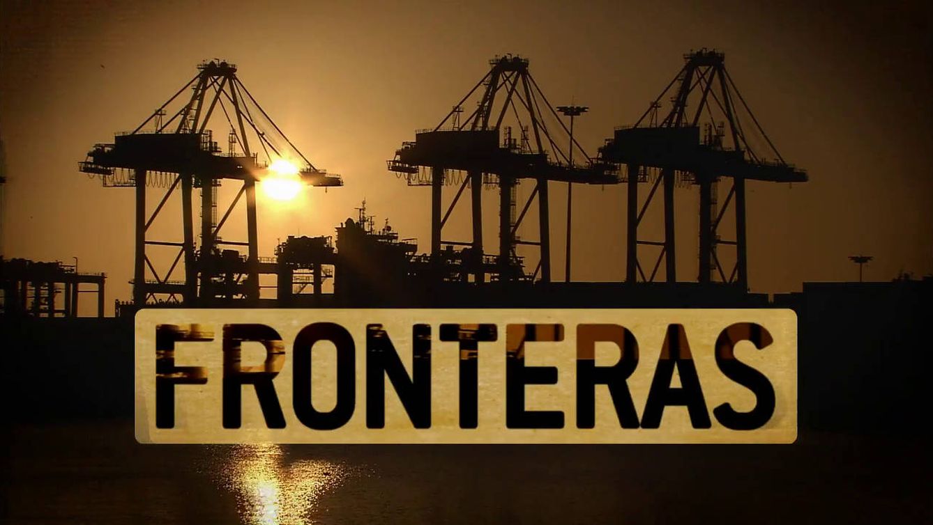 Logotipo de 'Fronteras', el formato de CropTV emitido por La 1