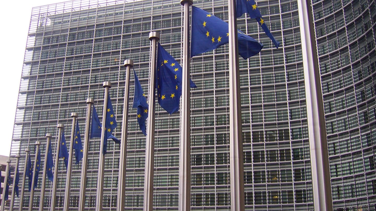 Fachada de la sede de la Comisión Europea. (EFE)