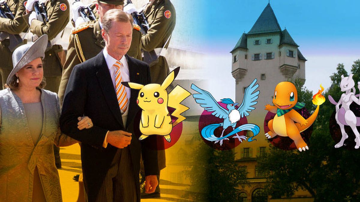 Los Pokémon amenazan la seguridad de los grandes duques de Luxemburgo