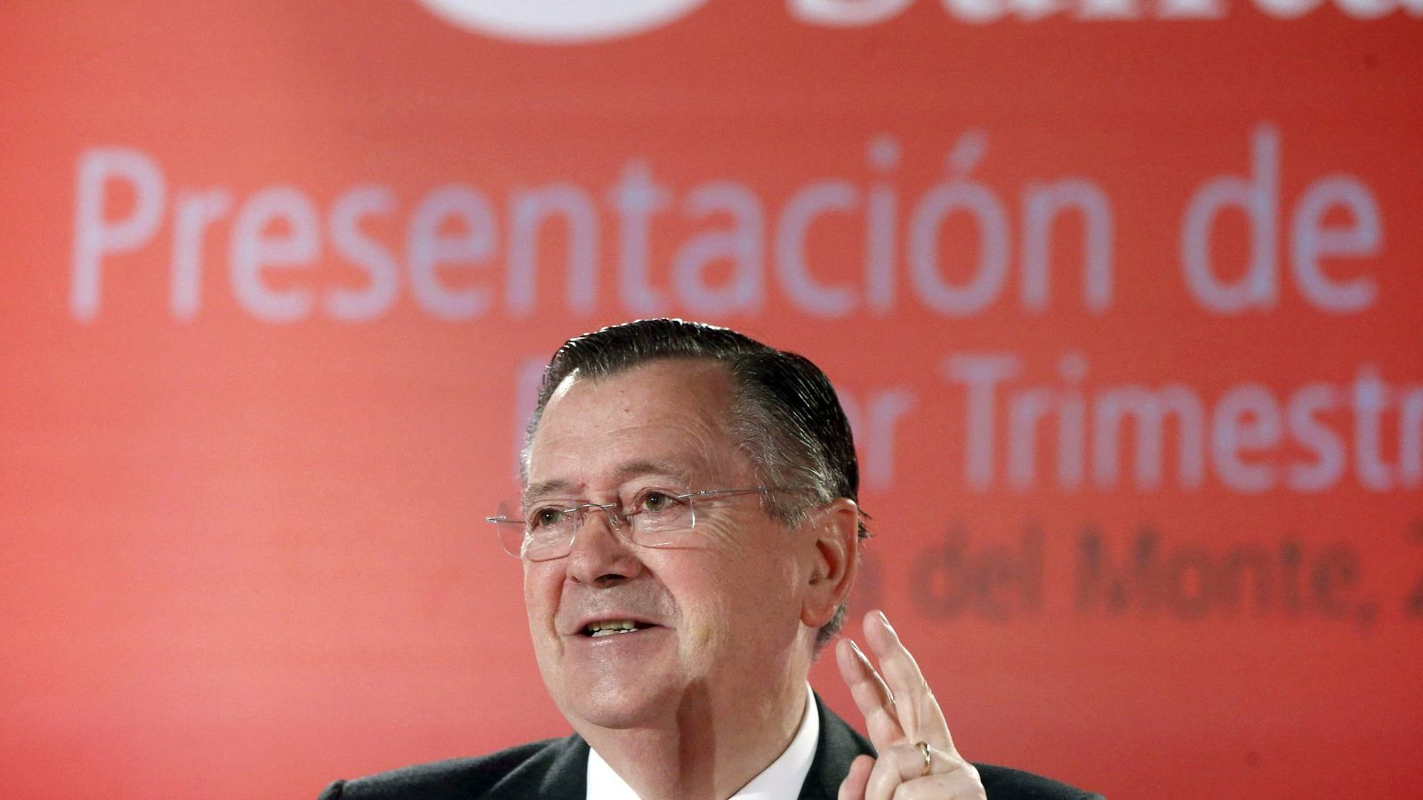 Foto: El exconsejero delegado del Banco Santander Alfredo Sáenz. (EFE)