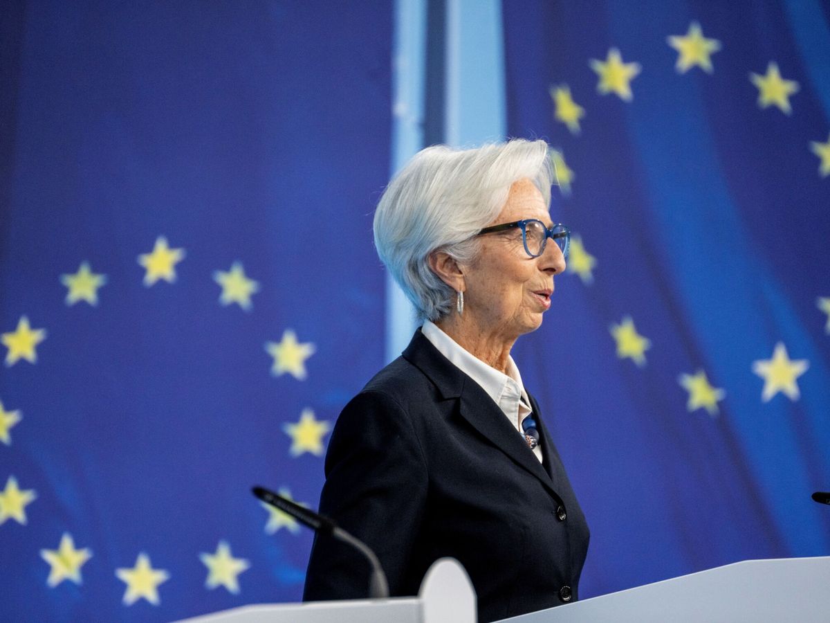 Foto: Christine Lagarde, presidenta del BCE. (EFE/Thomas Lohnes)