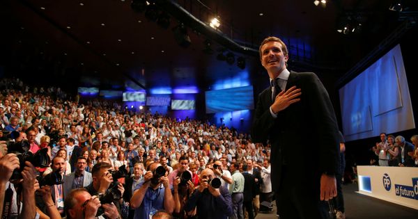 Foto: Pablo Casado agradece la victoria a los votantes. (Reuters)
