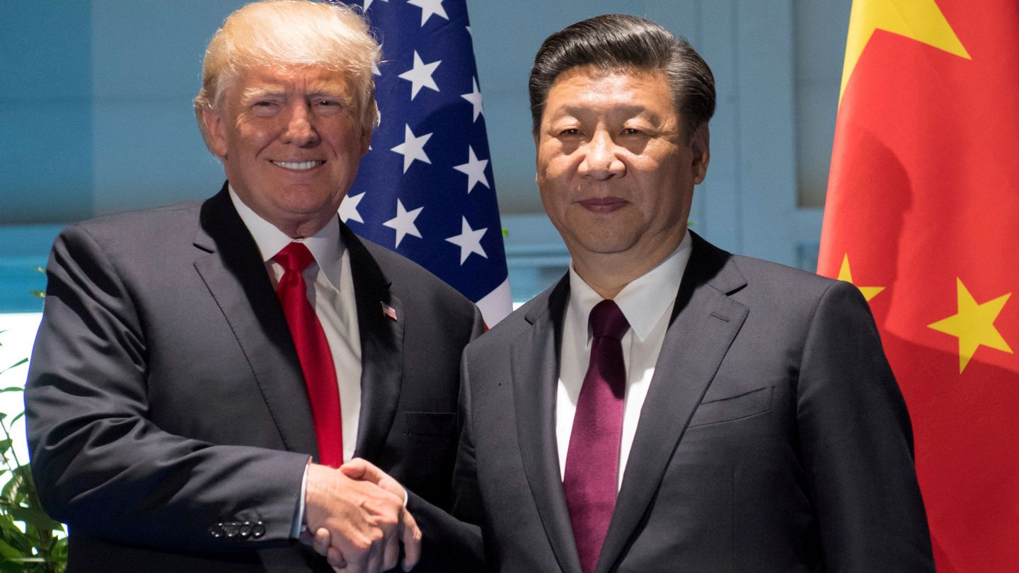 Trump y Xi Jinping el pasado julio. (Reuters)