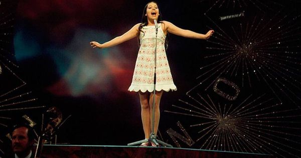 Foto: Massiel en Eurovision 1968 (RTVE)