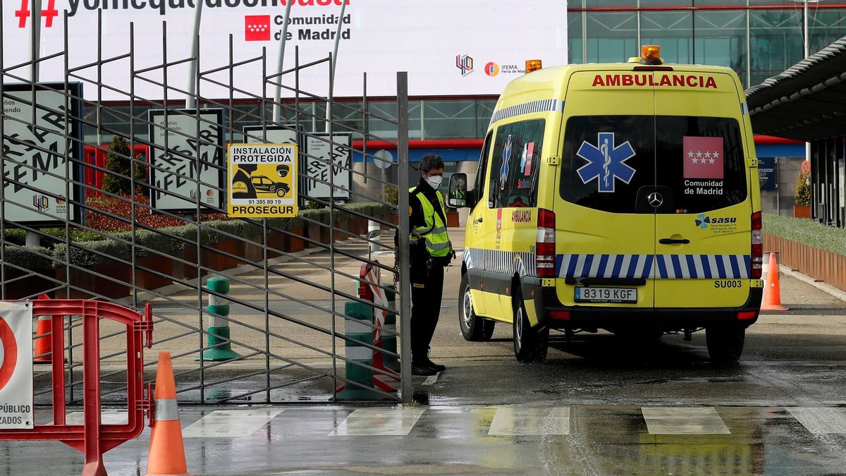 Sindicatos critican la falta de organización en el hospital de Ifema (Madrid)
