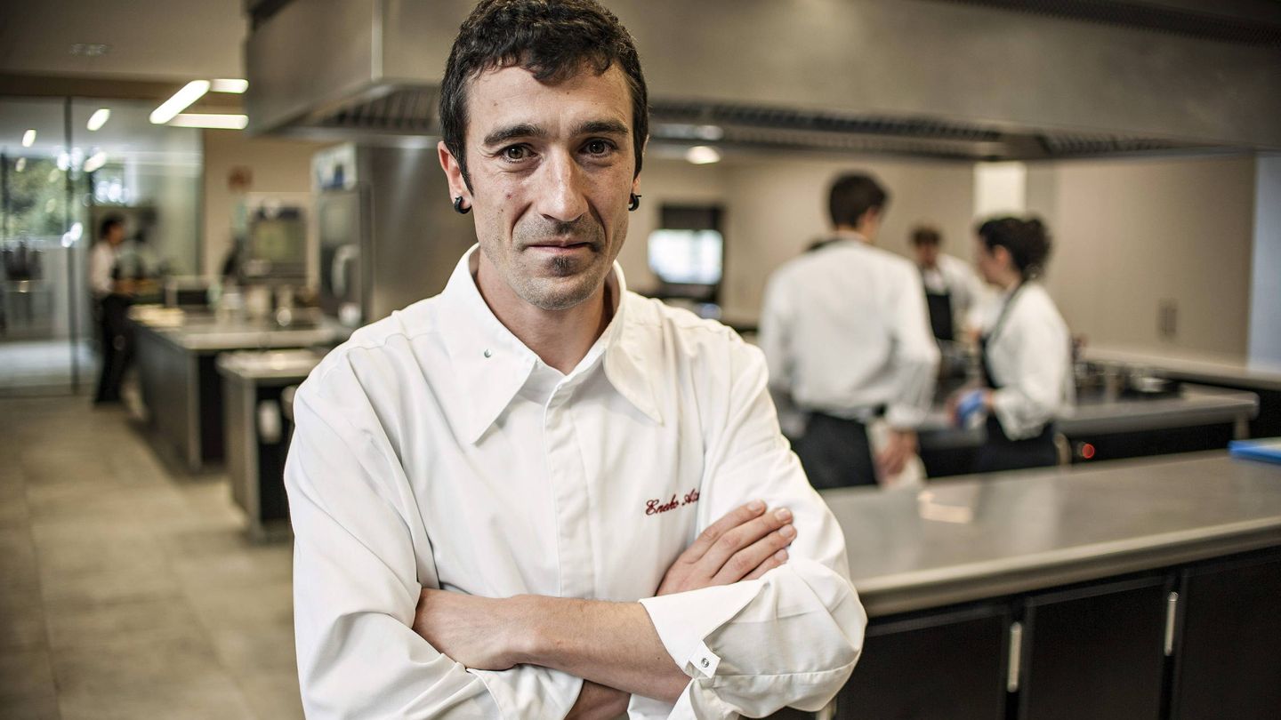 Eneko Atxa, chef del restaurante Azurmendi, considerado el más sostenible del mundo. (EFE)
