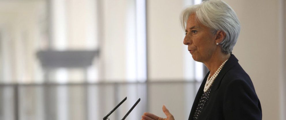 Foto: Lagarde subraya que las necesidades de capital de la banca española son menores de lo esperado