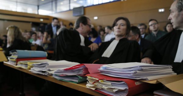 Foto: Abogados en un tribunal en Bobigny, Francia, en mayo de 2016. (Reuters)