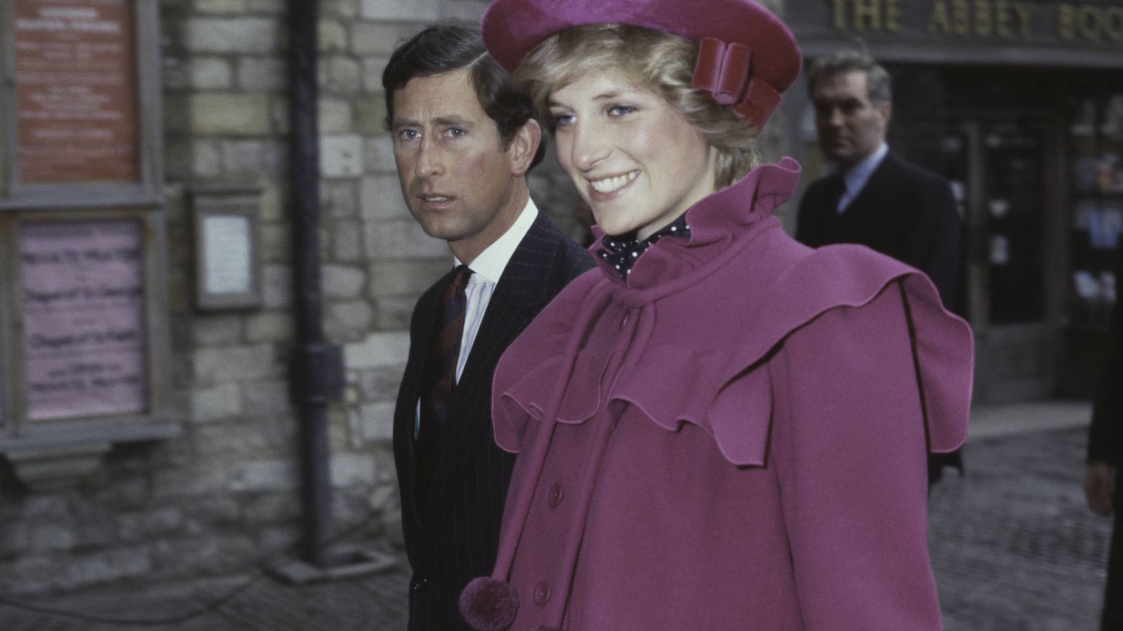 Foto: Diana de Gales y el príncipe Carlos. (Getty)