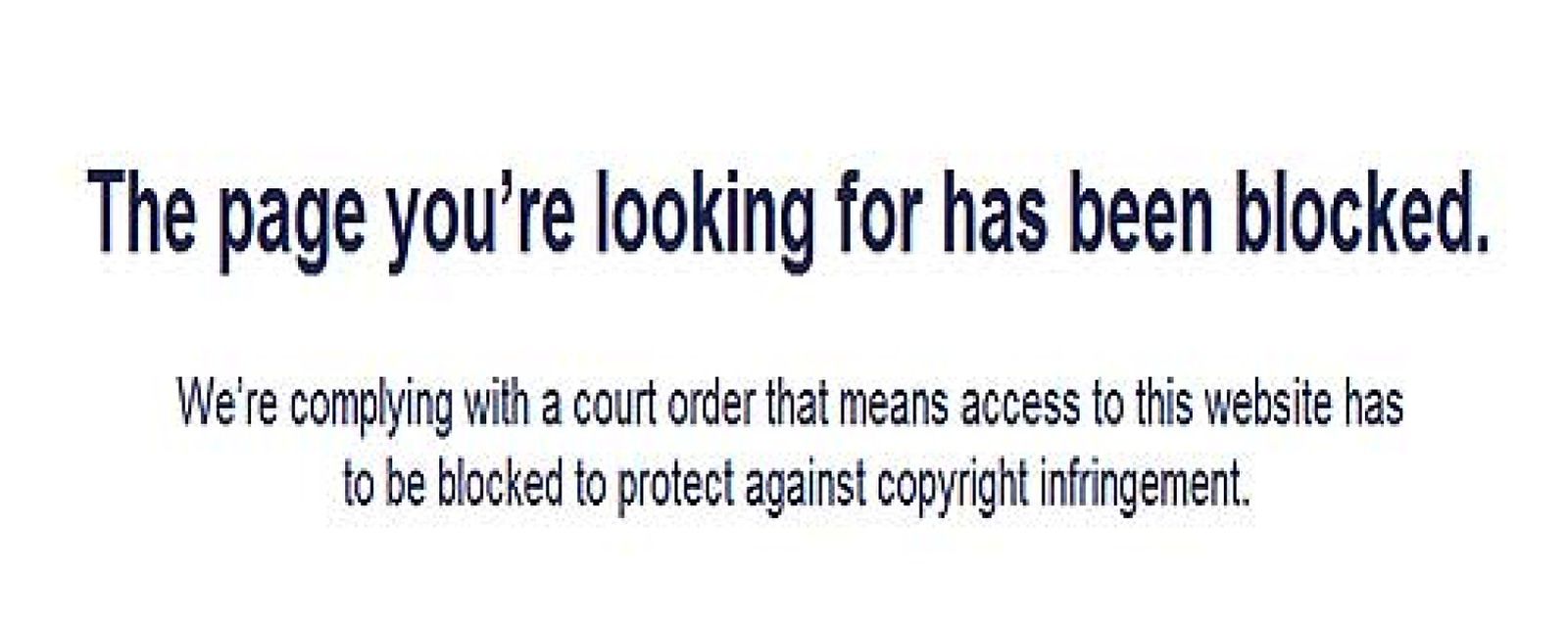 Foto: Telefónica bloquea por obligación el acceso a The Pirate Bay en Reino Unido