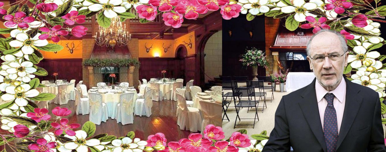 Foto: El palacio de la familia Rato se alquila para bodas (Montaje: Vanitatis)