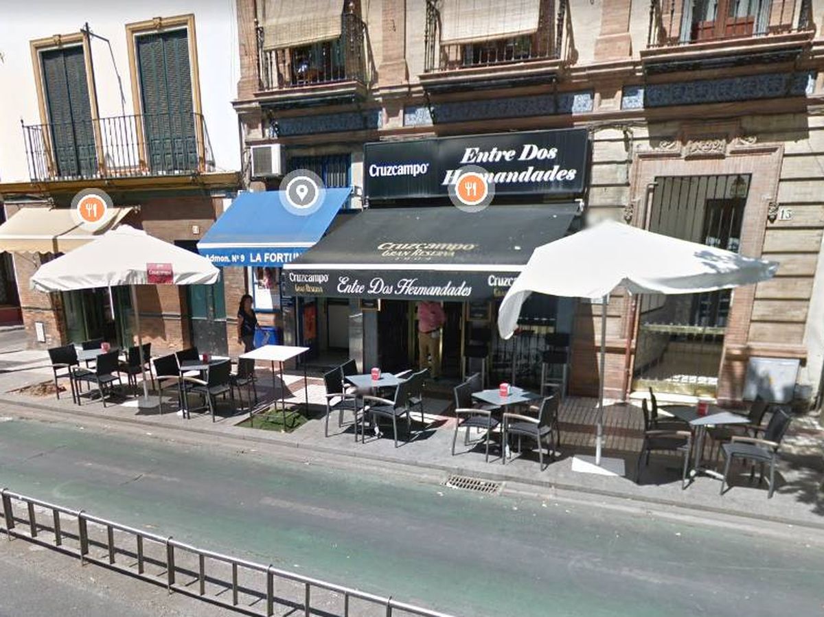 Foto: 'La Fortuna', la administración de Lotería de Sevilla que selló el único boleto de la Bonoloto premiada del miércoles (Google Maps)