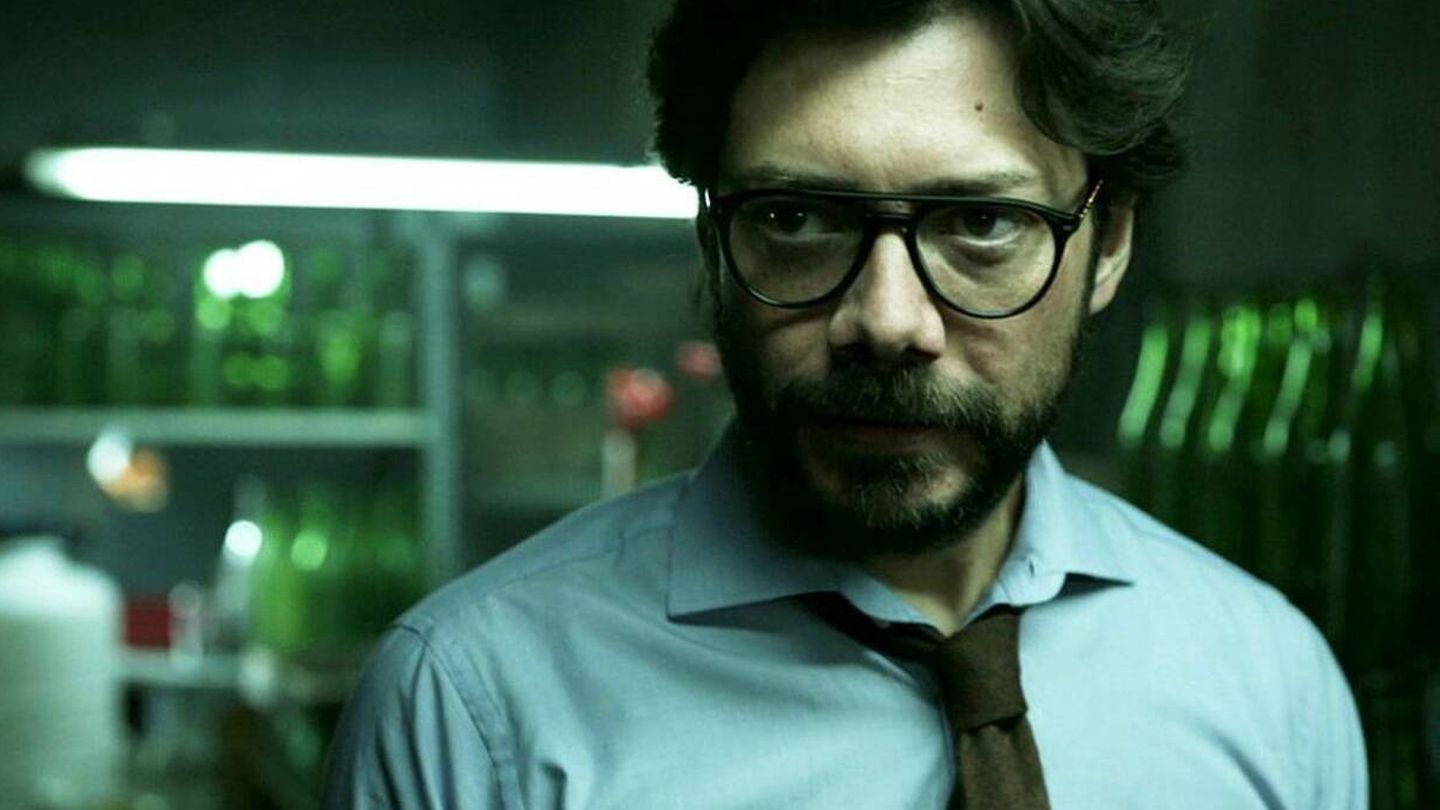 Álvaro Morte interpreta a Sergio Marquina, alias el Profesor. (Netflix)