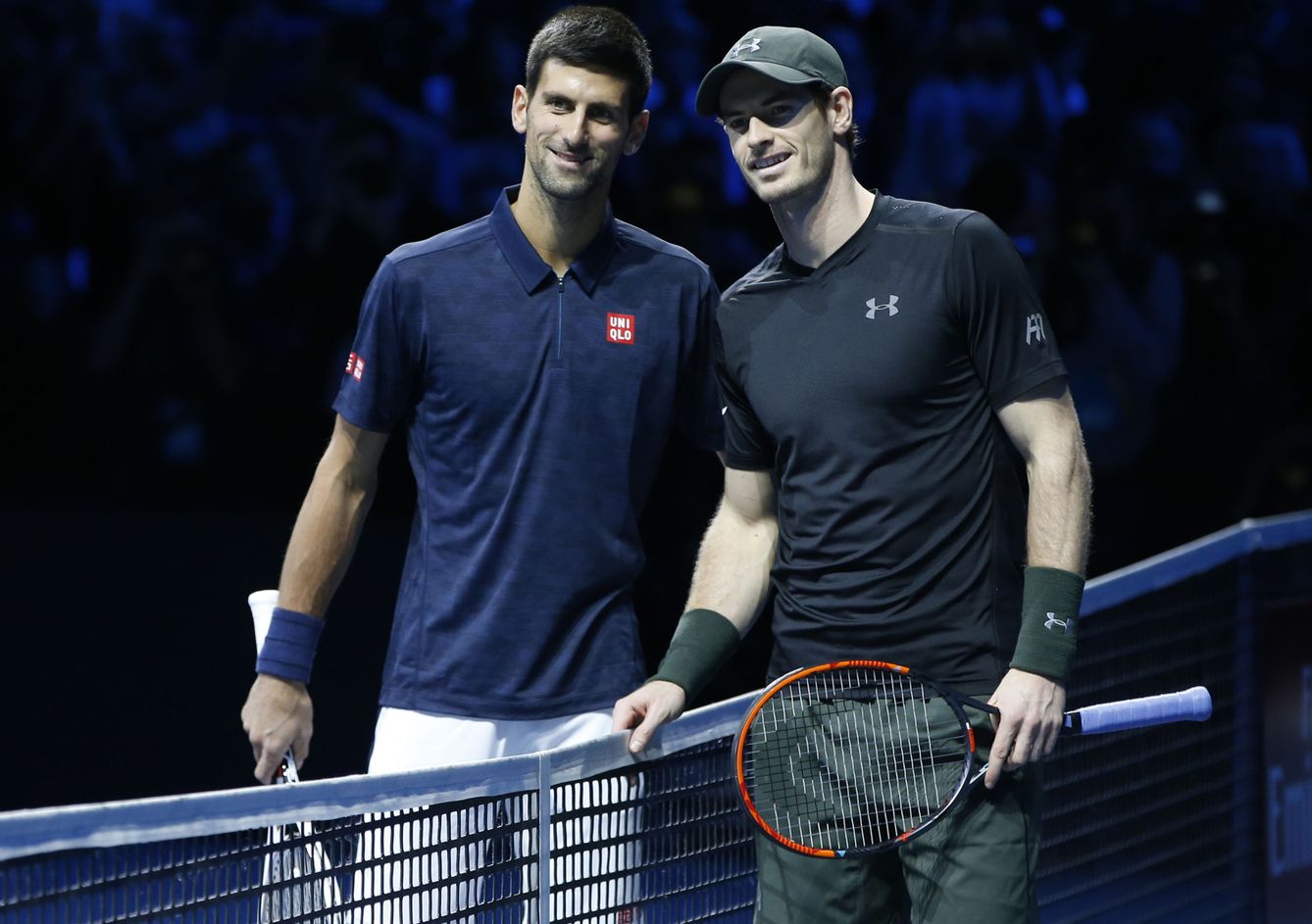 En la imagen, Andy Murray y Novak Djokovic. (Reuters)
