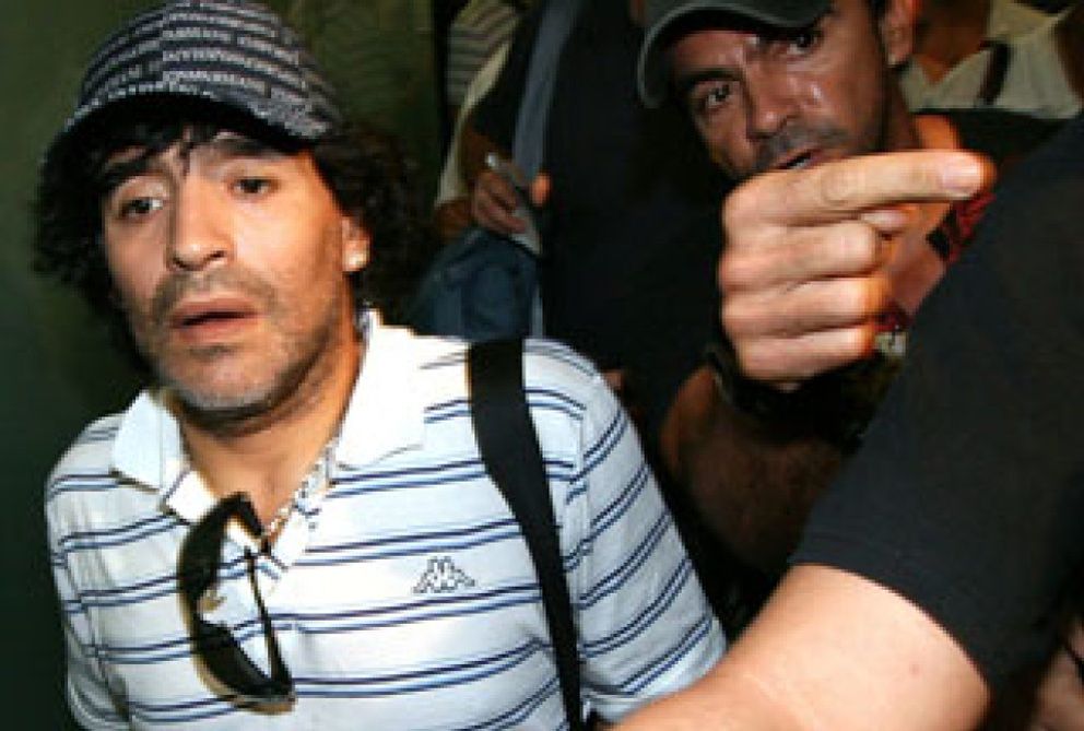 Foto: Maradona, acusado de deber 36 millones al fisco italiano