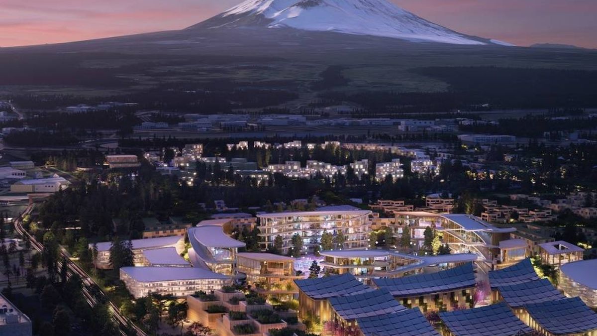 Así será la ciudad inteligente que Toyota construirá junto al monte Fuji (Japón)