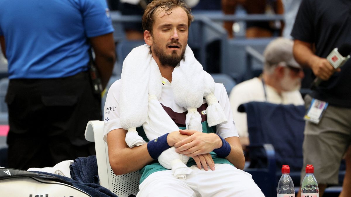 El aviso de Medvedev por las condiciones extremas del US Open: "Un día un jugador se va a morir..."