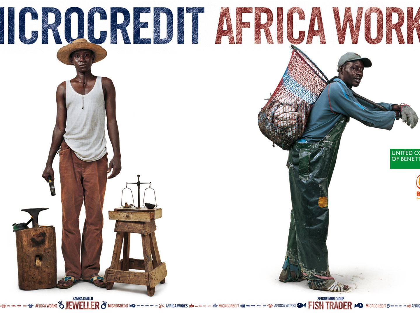 Campaña publicitaria a favor de los microcréditos