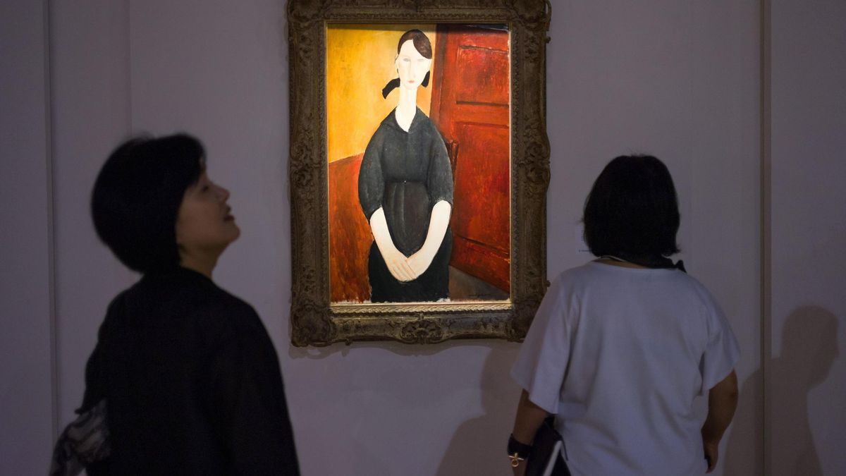 La "Paulette" de Modigliani vendida por 42 millones en una subasta a medio gas
