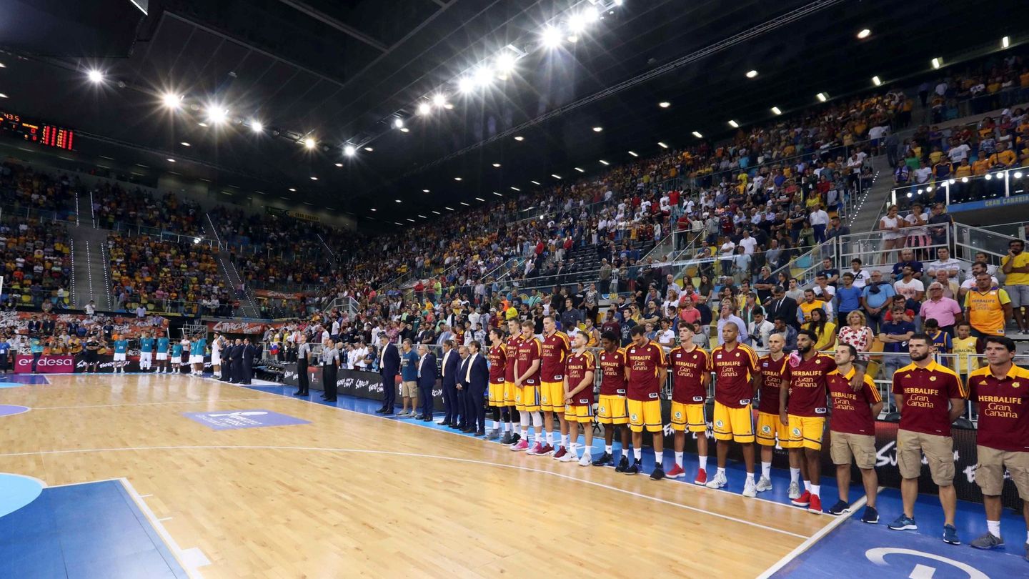 El Gran Canaria Arena acoge por segunda vez la Copa del Rey. (EFE)