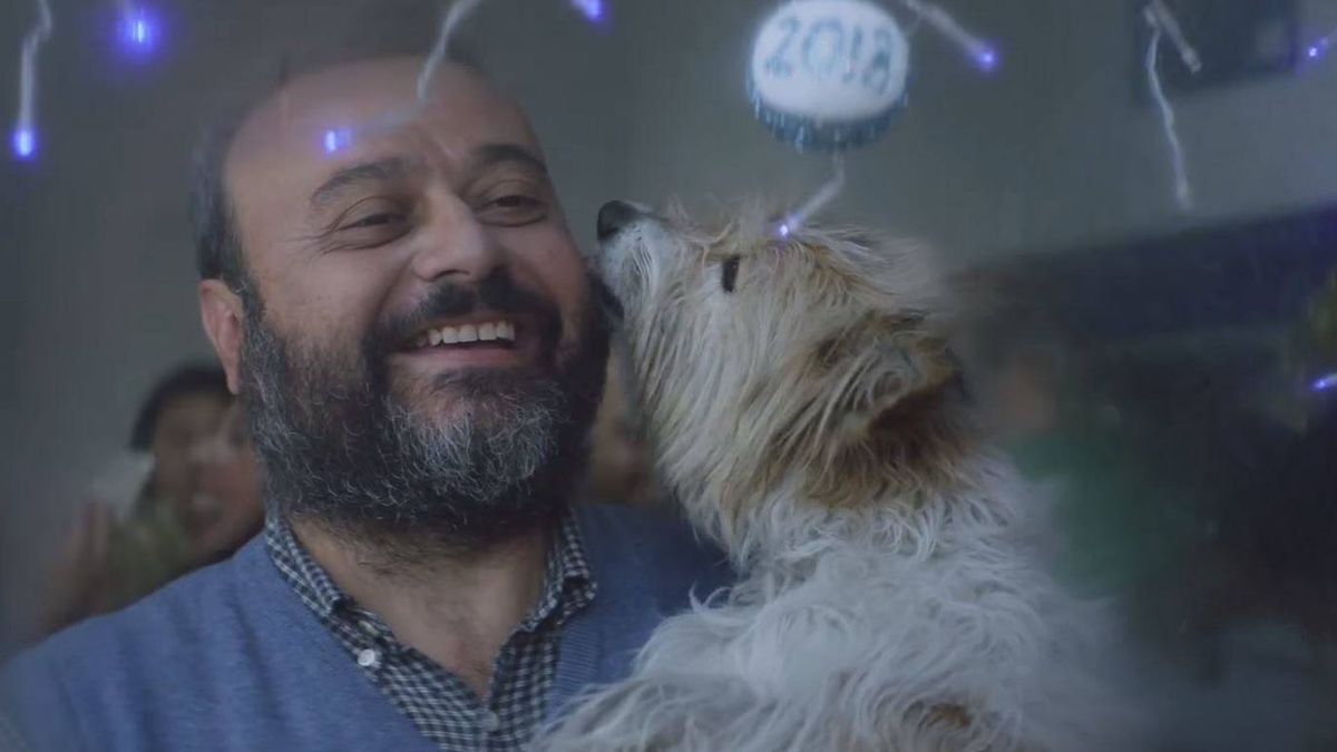 Lotería de Navidad: Max, de perro abandonado a estrella de la televisión