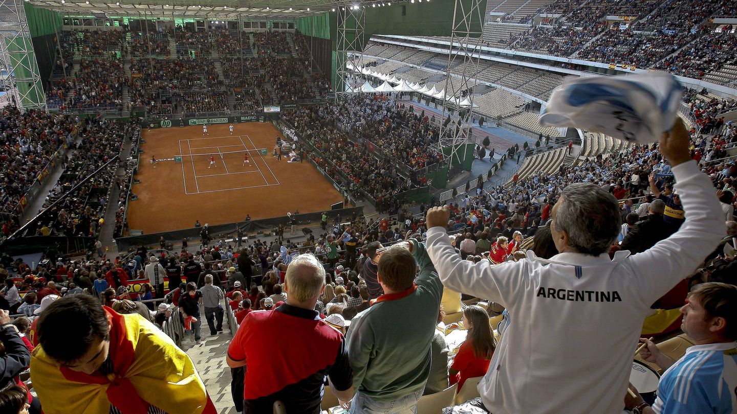 La Cartuja acogió en 2011 la final de la Copa Davis entre España y Argentina. (EFE/José Manuel Vidal)