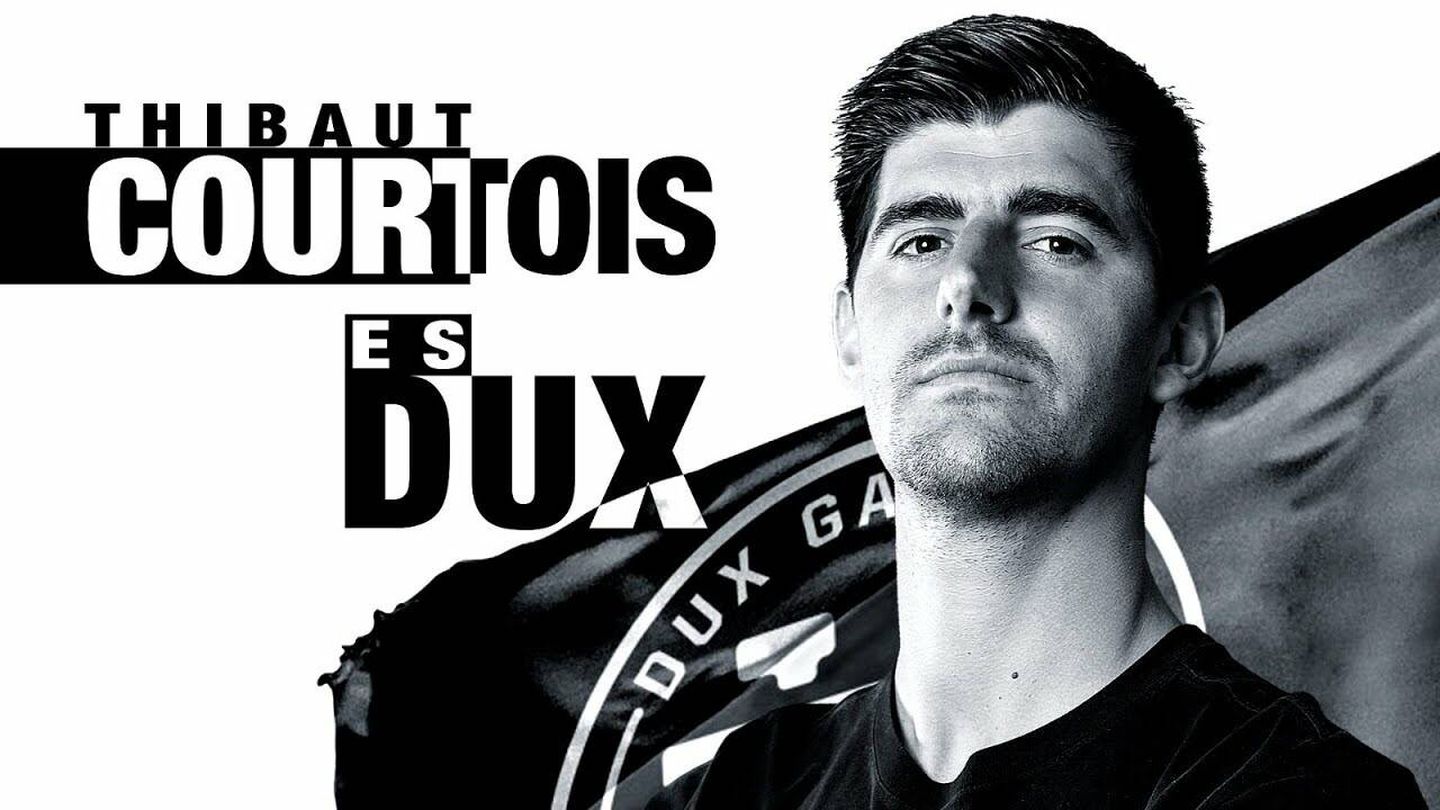 Courtois es uno de los principales inversores de Dux. (Dux Gaming)