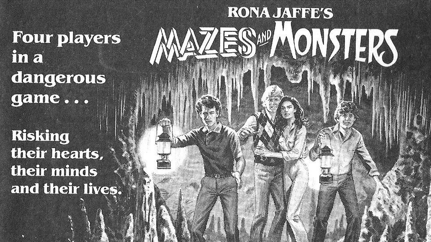 Póster oficial de 'Mazes and Monsters'.
