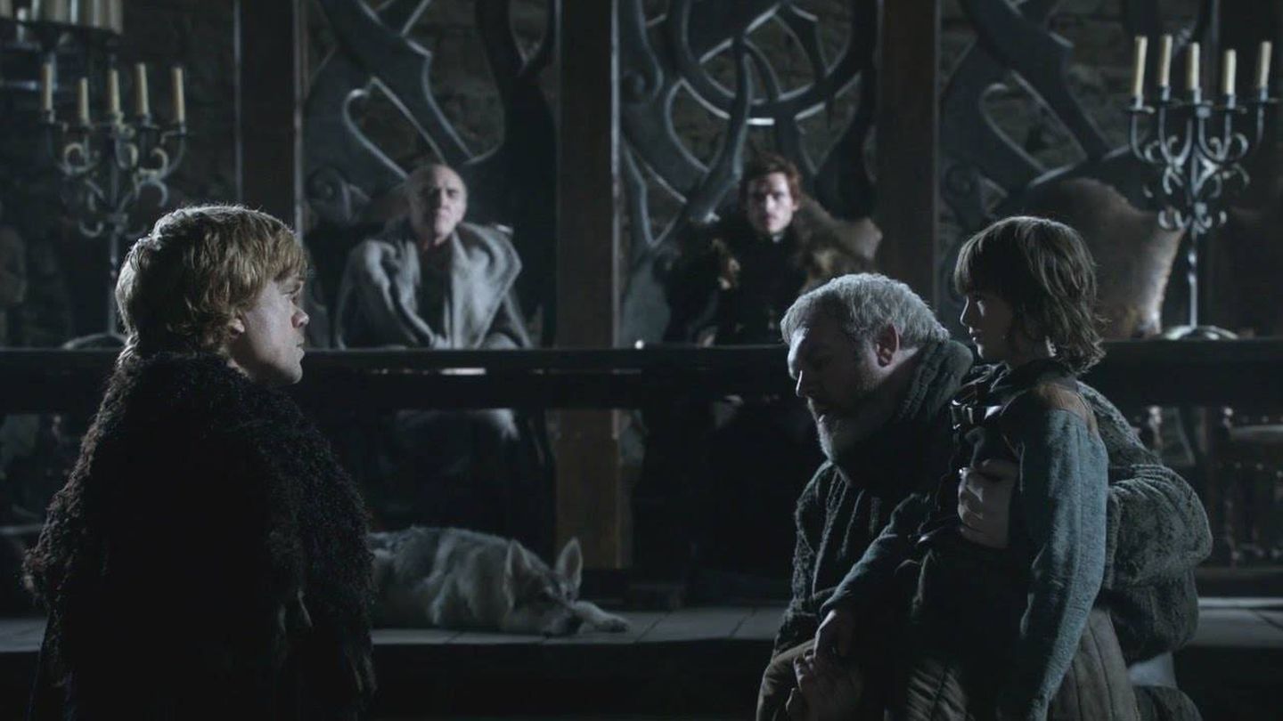 Tyrion y Bran, en la primera temporada de 'Juego de tronos'. (HBO)