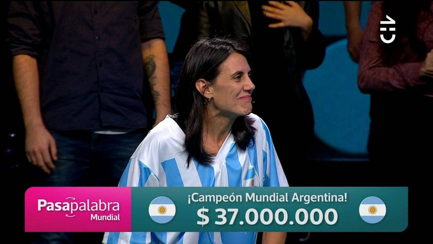 Ivanna, ganadora de los 37 millones de pesos chilenos. (ECTV/Chilevisión)