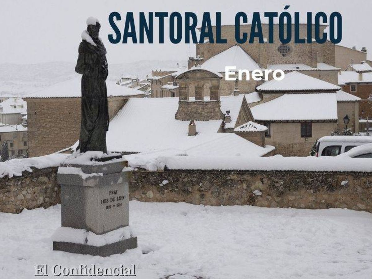 Foto: Santoral católico de enero