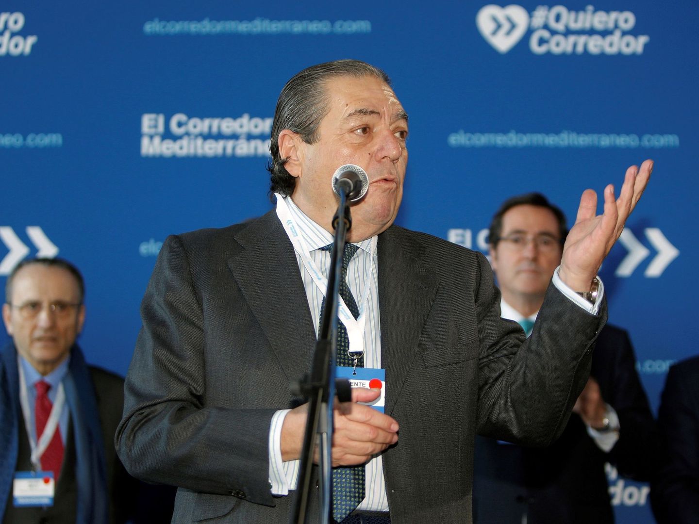 El naviero y presidente de AVE, Vicente Boluda. (EFE)