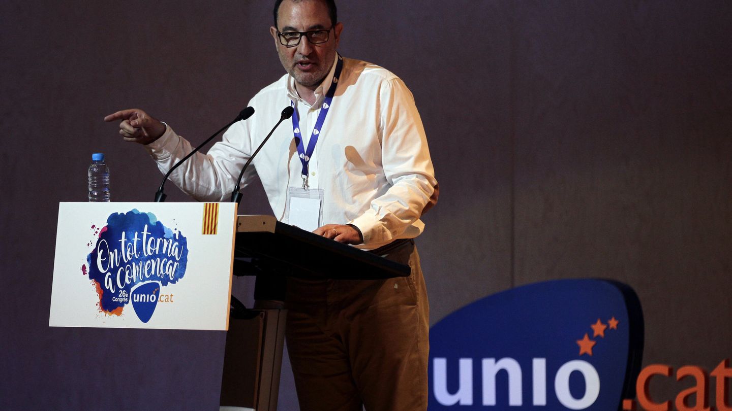 Ramon Espadaler en su etapa en UDC en 2016. (EFE)