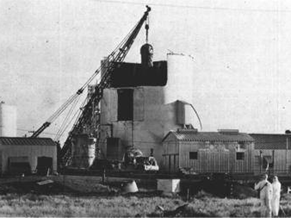 Foto: Imagen de archivo del reactor nuclear SL-1 al ser desmantelado. (Wikipedia)