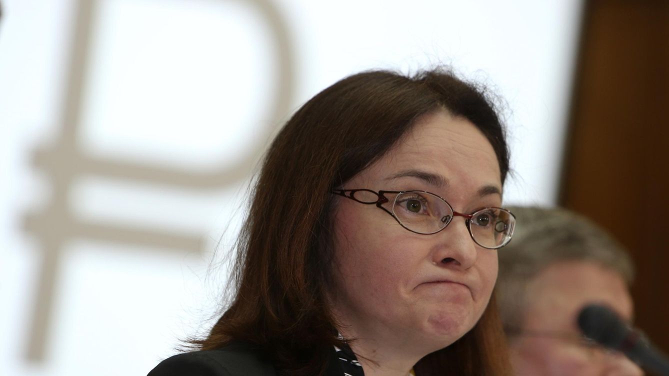 Foto: Elvira Nabiullina, gobernadora del Banco Central de Rusia