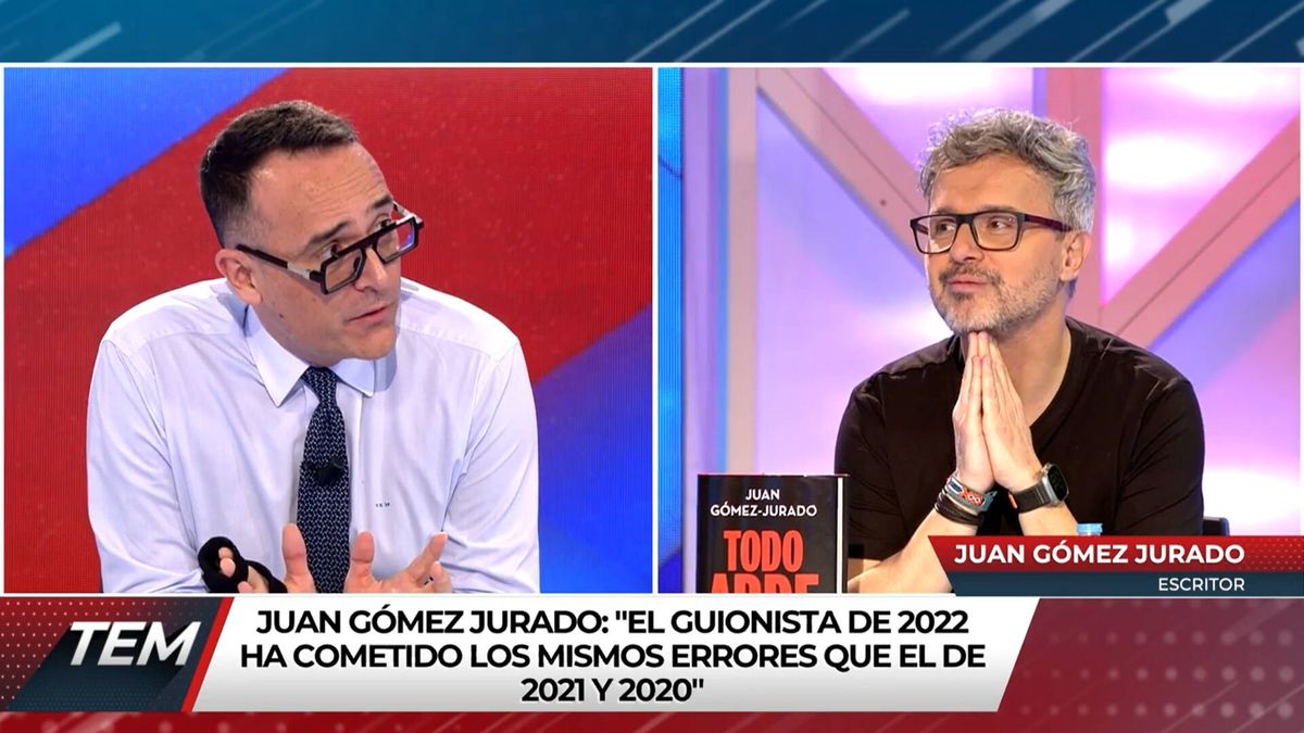 Risto Mejide aplaude el controvertido análisis de Juan Gómez-Jurado sobre la clase política