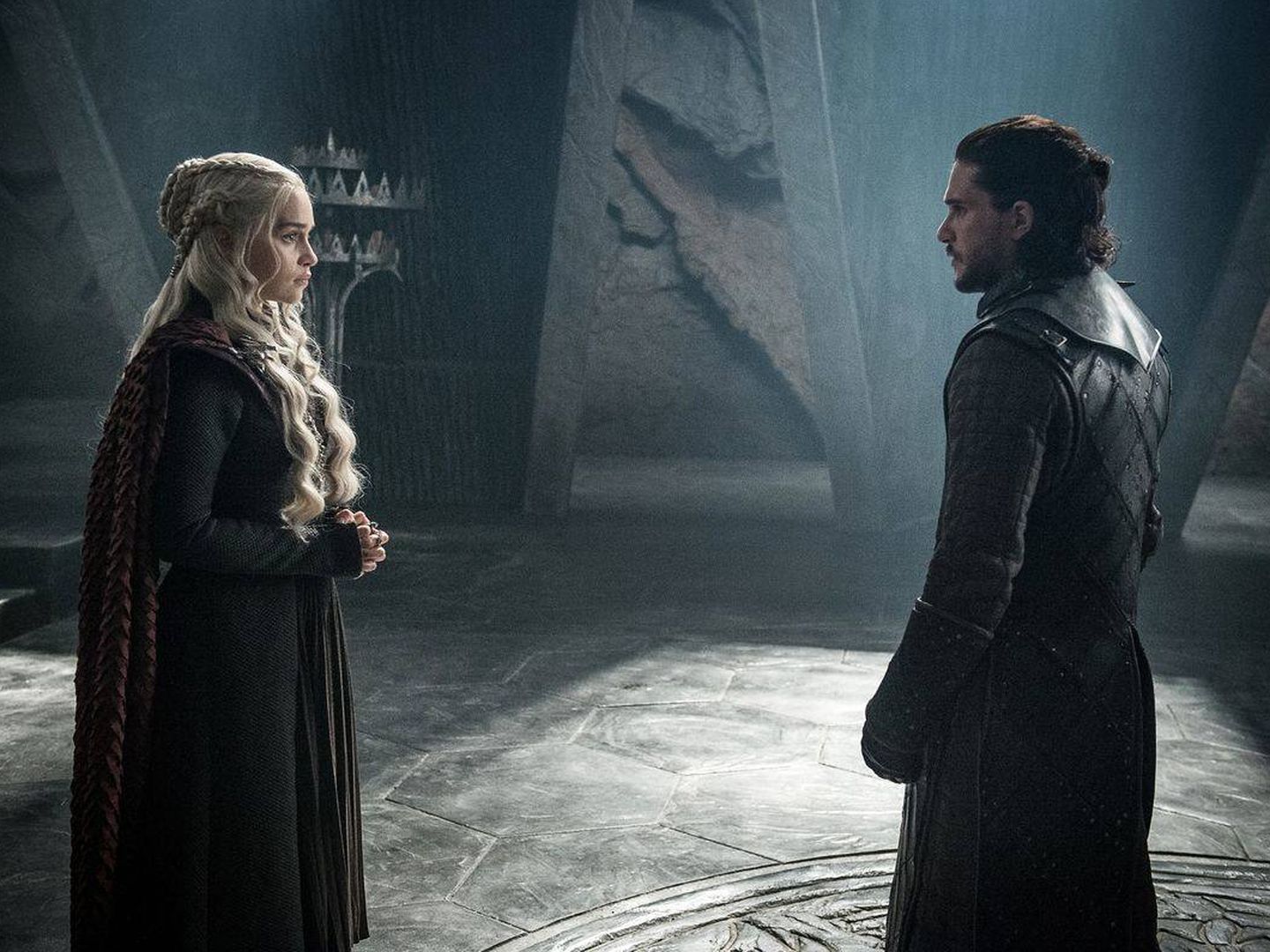 Daenerys Targaryen y Jon Snow se conocen. (HBO)