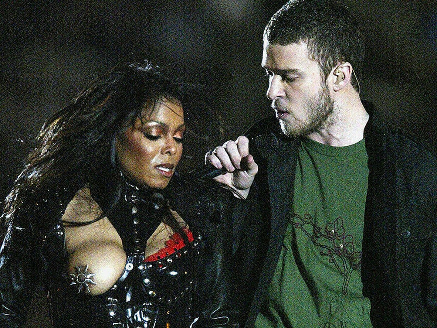 Janet y Justin. (Getty/Donald Mirall)