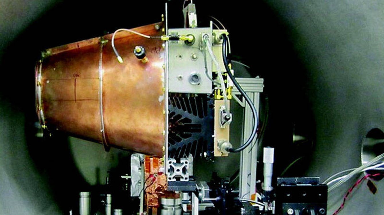 Foto: Un motor cuántico similar al que está en pruebas. (NASA)