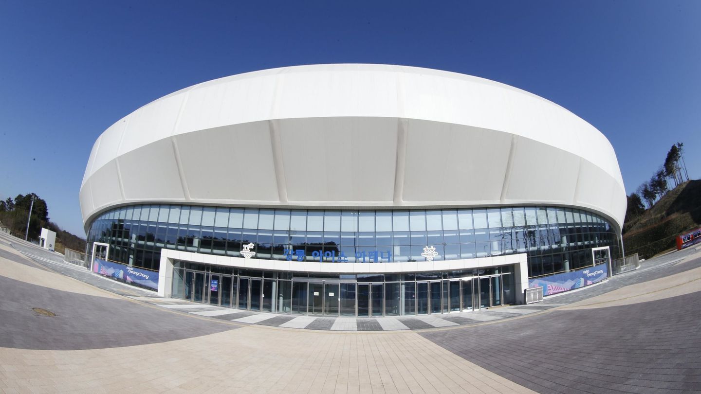 Vista exterior del Ice Arena de Pyeongchang (EFE)